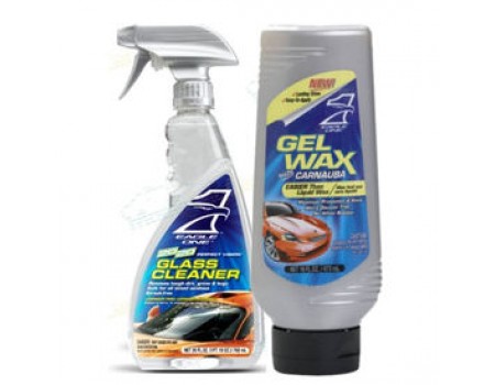 COMBO - E1 Gel Wax+ E1 20/20 PERFECT VISION GLASS CLEANER