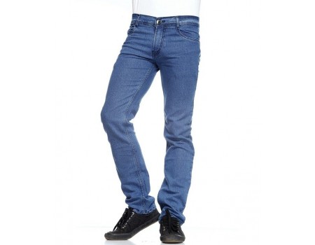 NX Sky Blue Basic Stretchable Jeans