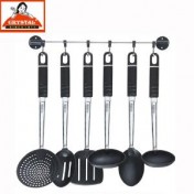 Crystalcook Nylon Style 7 Pcs. Serving Set ( For Non-Stick Utensil) (MKA247)