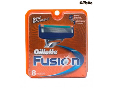 Gillette Fusion Pack of 8 Cartridges