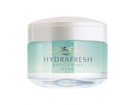 L'oreal Paris Hydrafresh- Anti Shine Icy Gel 50Gm