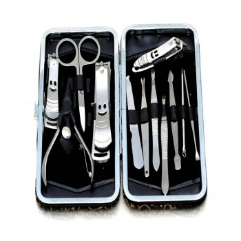 WOW 12-in-1 Stainless Steel Nail Clipper Manicure Set