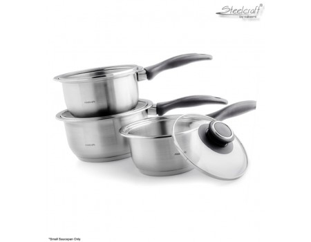 SteelCraft Greek Sauce Pan-Small -Encapsulated Bottom